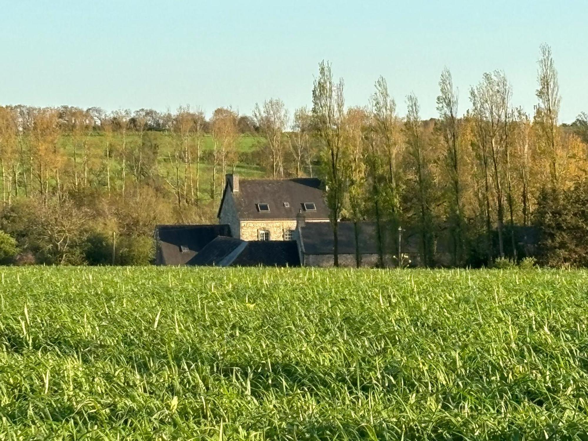 Jolie Maison De Campagne A 2Km De La Mer Plomodiern Bagian luar foto
